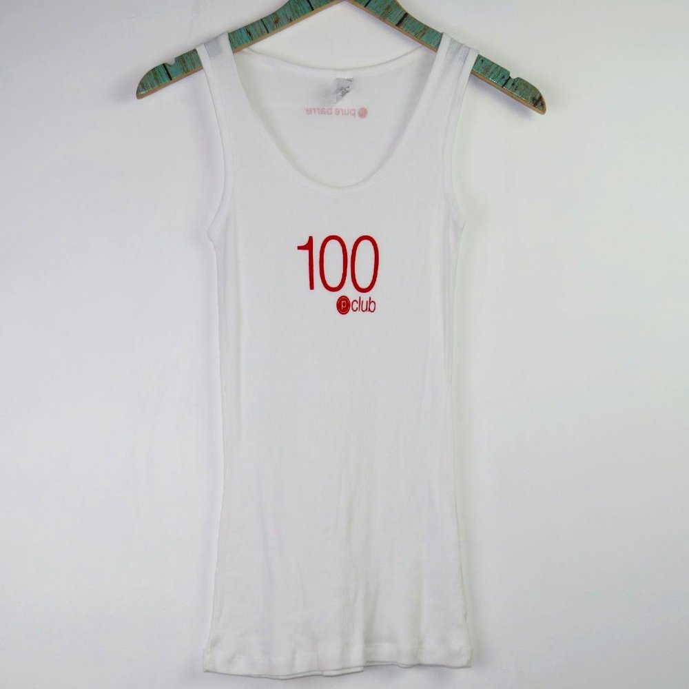 Pure Barre 100 P Club 100 Ribbed Tank Top